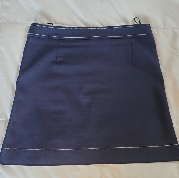 MANGO skirt blue Size 4 - Picture 2 of 3